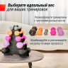 Гантель UNIX Fit неопреновая 5 кг Black